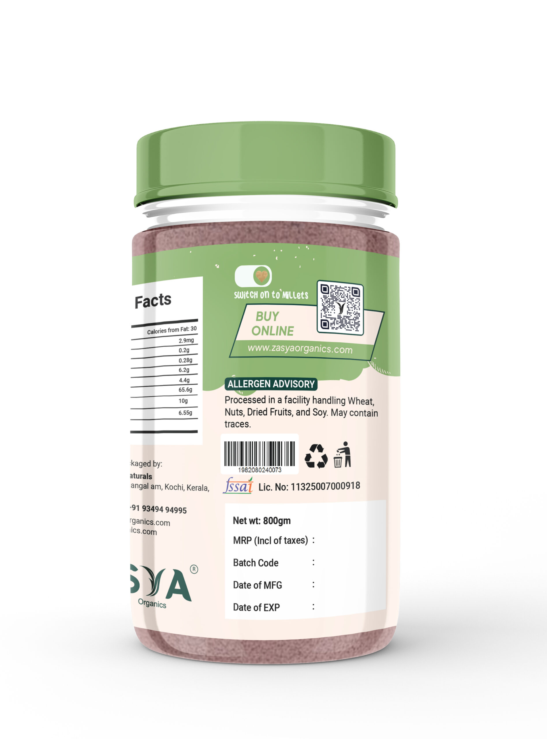 Barnyard Millet Steam Made PuttuPodi | Kuthiravali - Image 2