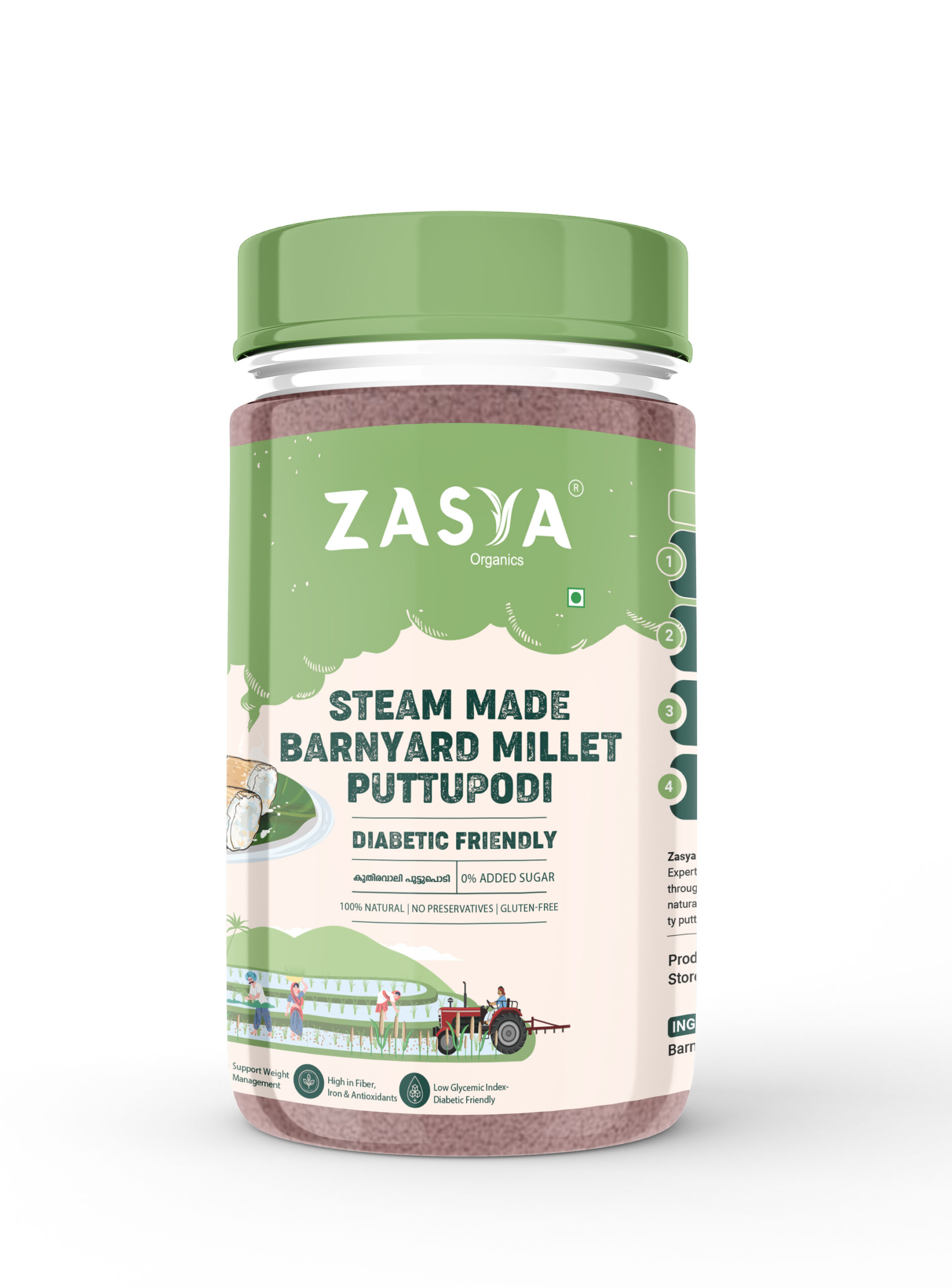 Barnyard Millet Steam Made PuttuPodi | Kuthiravali