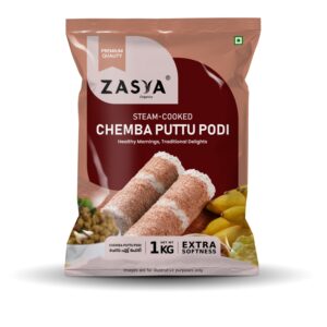 Red Rice Flour | Chemba Puttupodi | Steam Made
