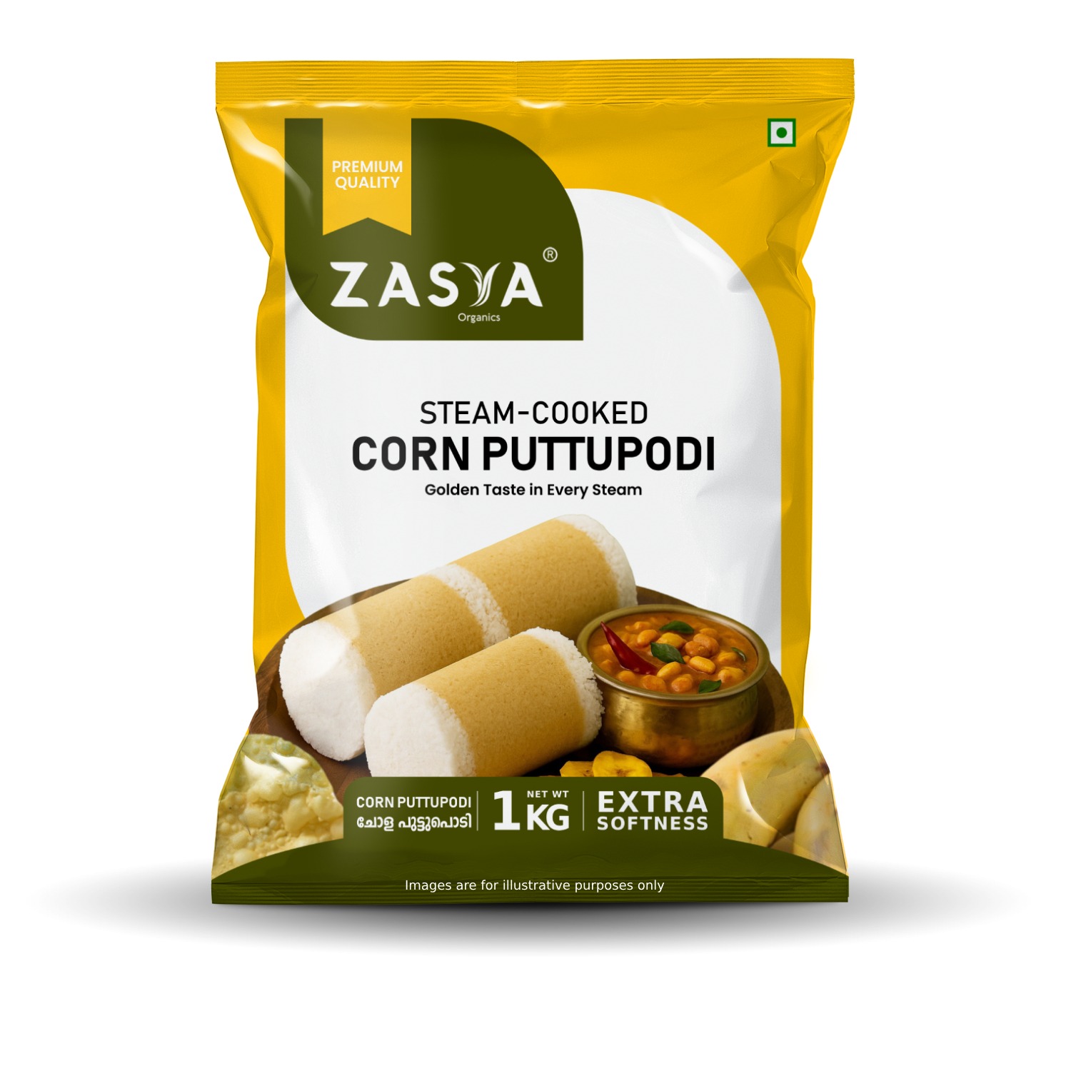 Cholam Puttupodi | Corn | Steam Made