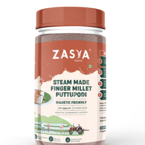 Finger Millet Steam Made Puttupodi | Ragi |