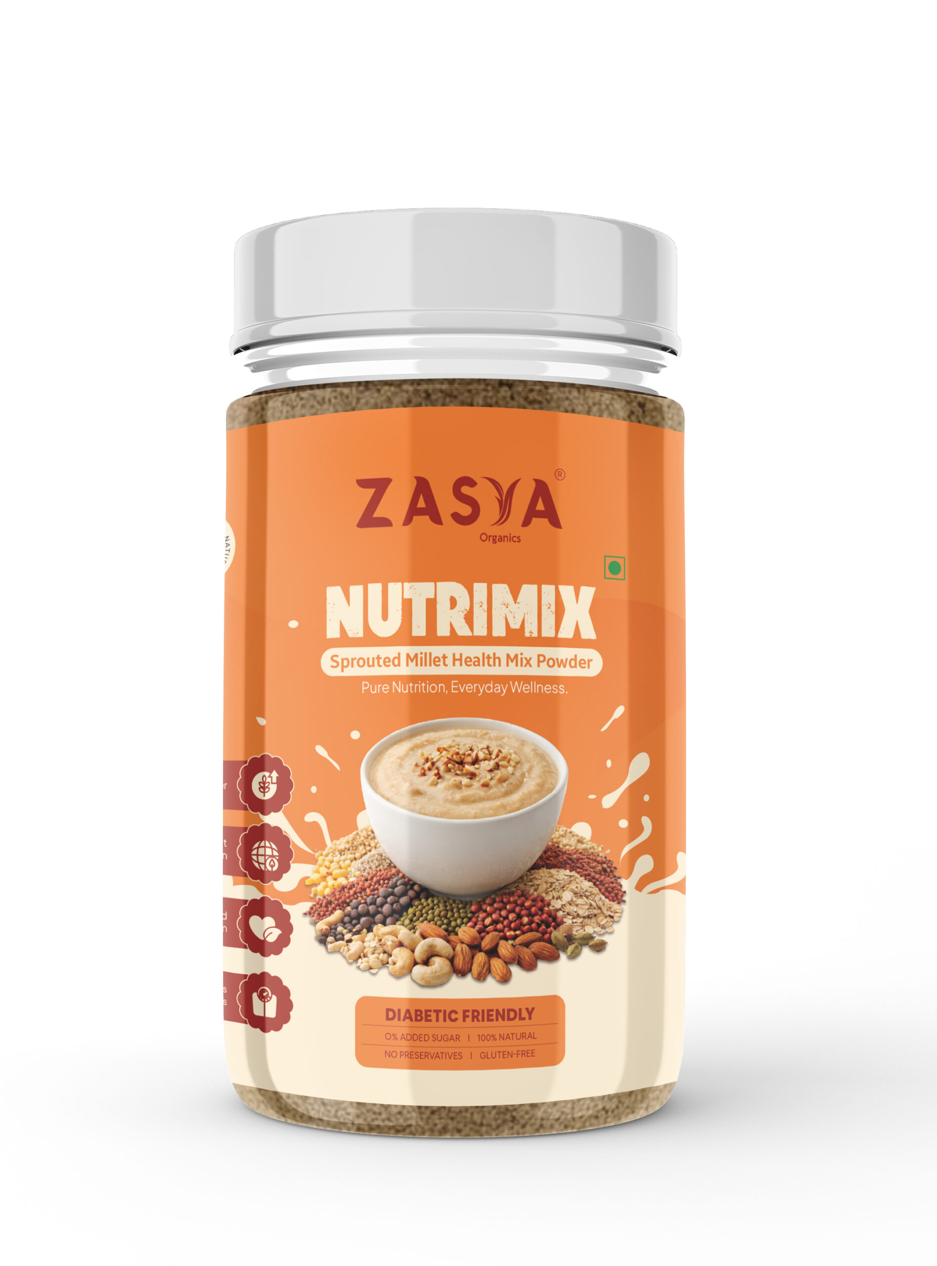 Sprouted Millet Health Mix Powder