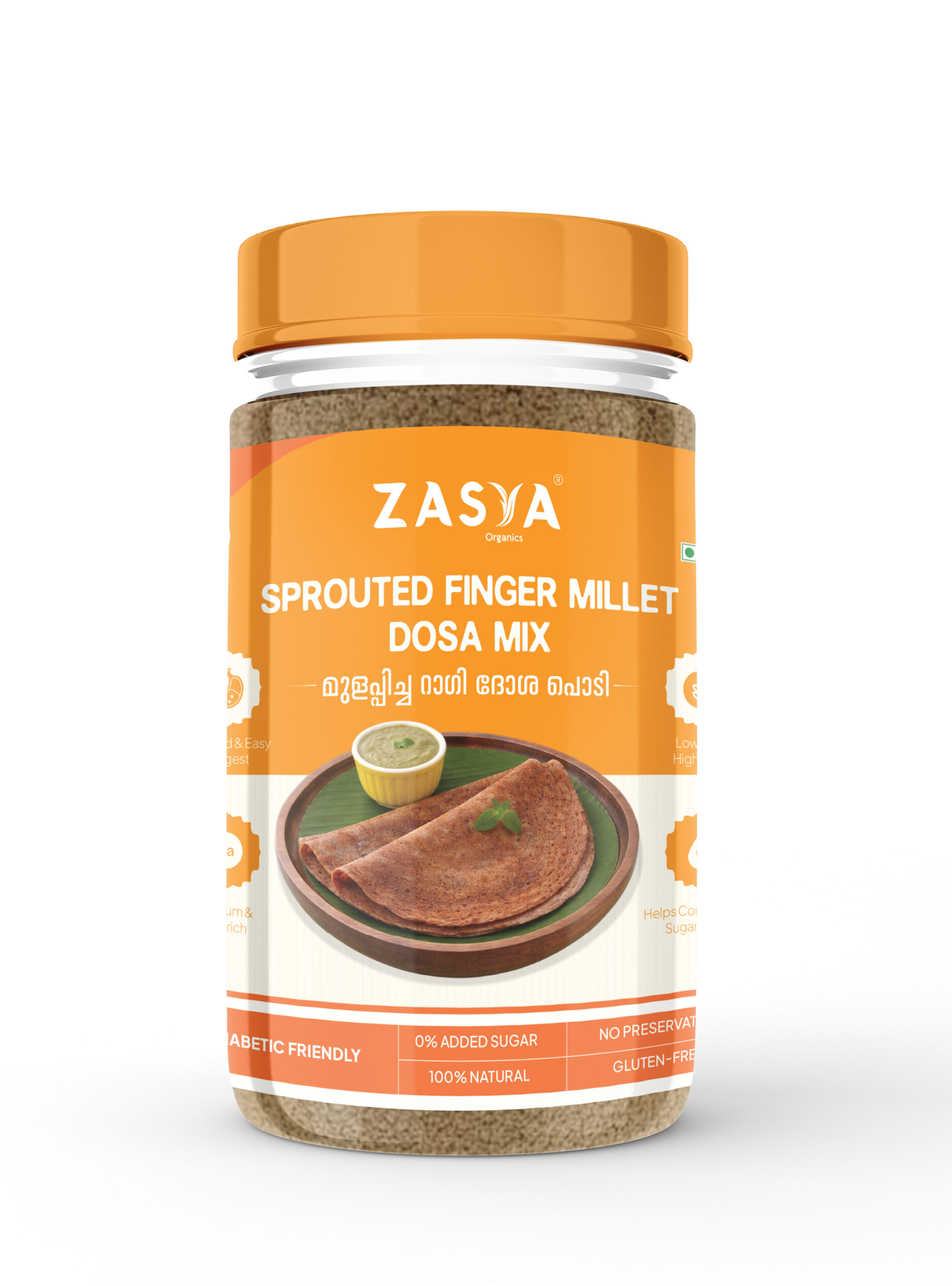 Sprouted Finger Millet Dosa Mix | Ragi Dosa