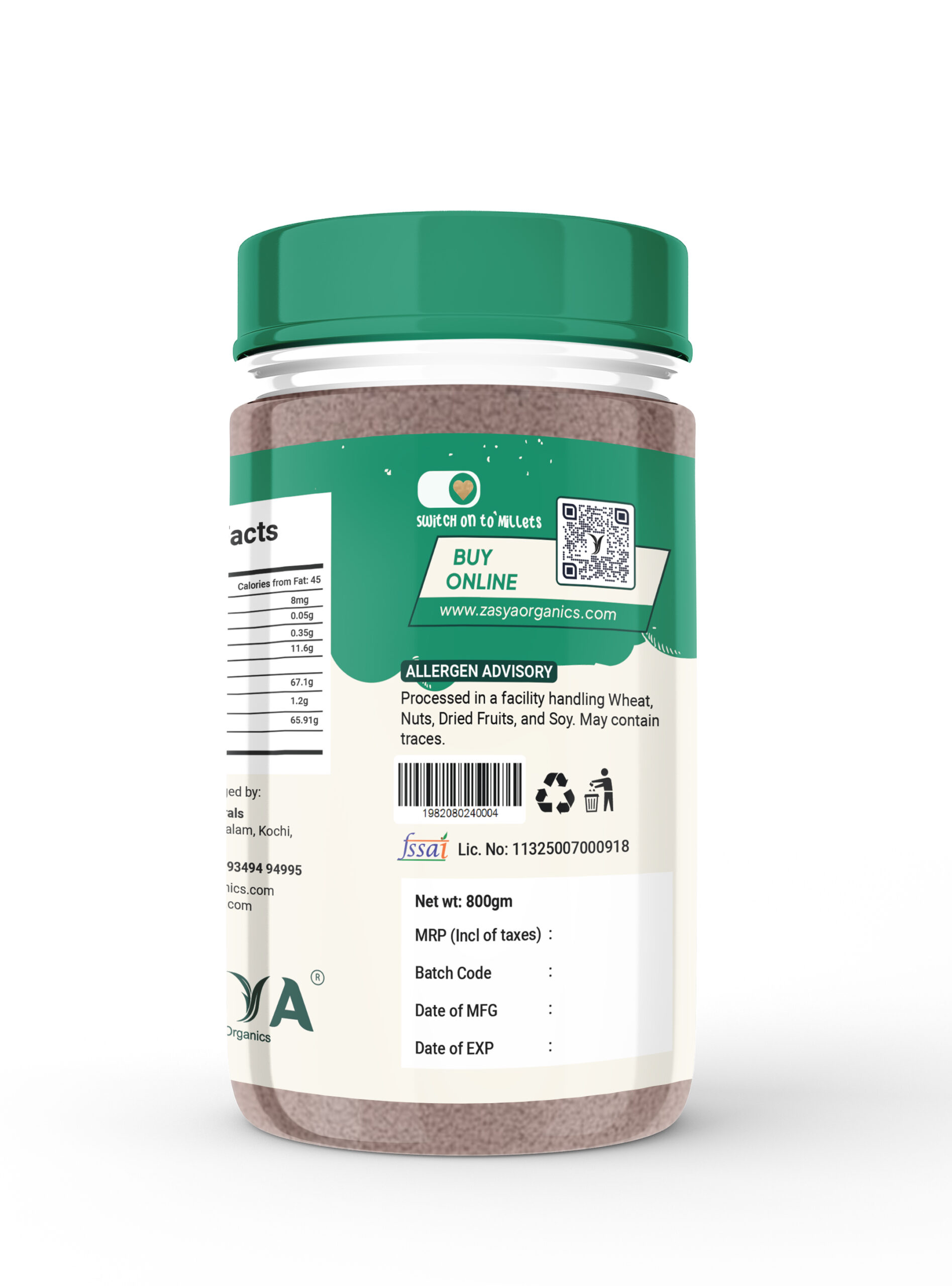 Pearl Millet Steam Made Puttupodi | kamb | Bajra - Image 2