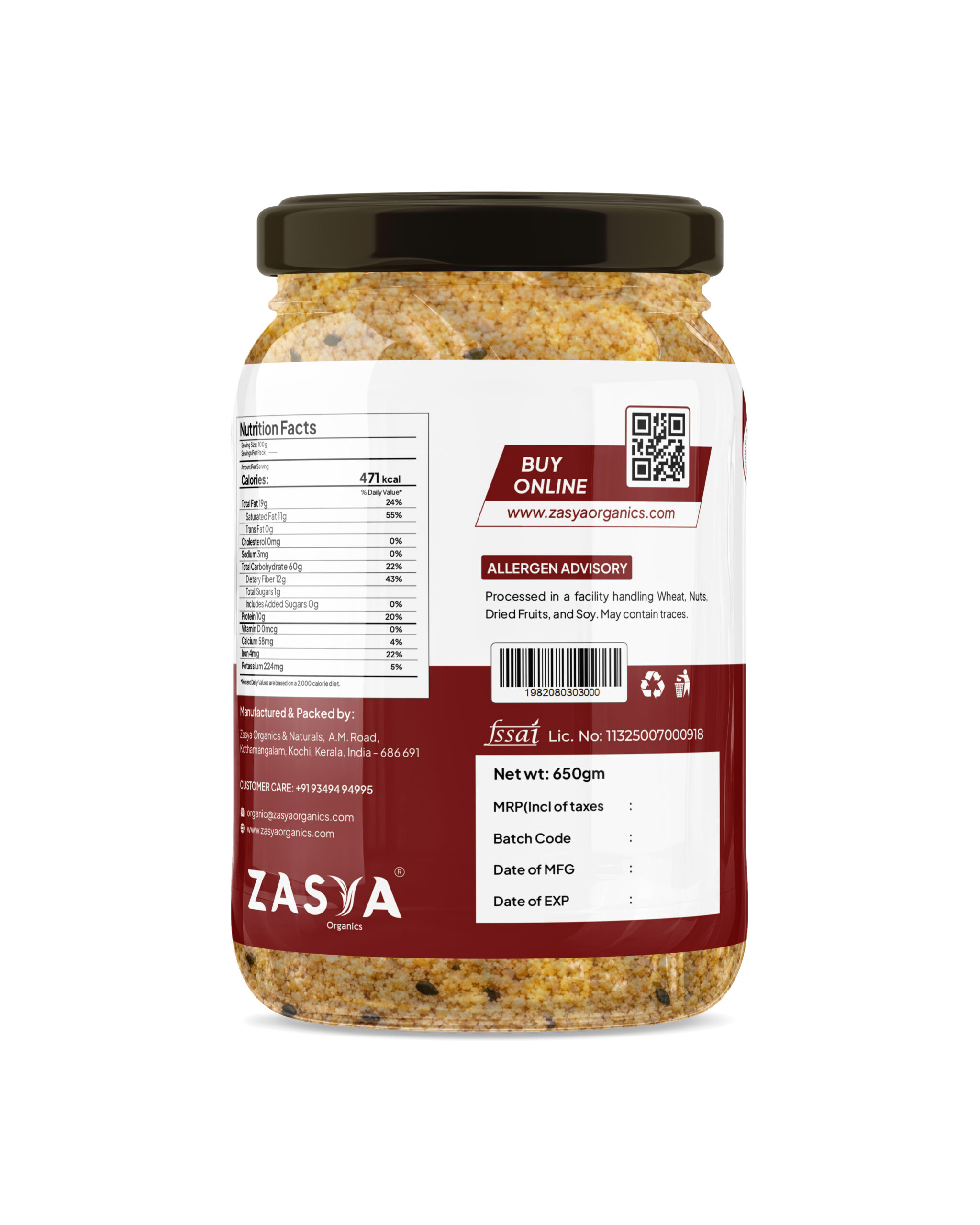 Multi Millet Avalose Podi | 100% Millets | 0% Rice - Image 2