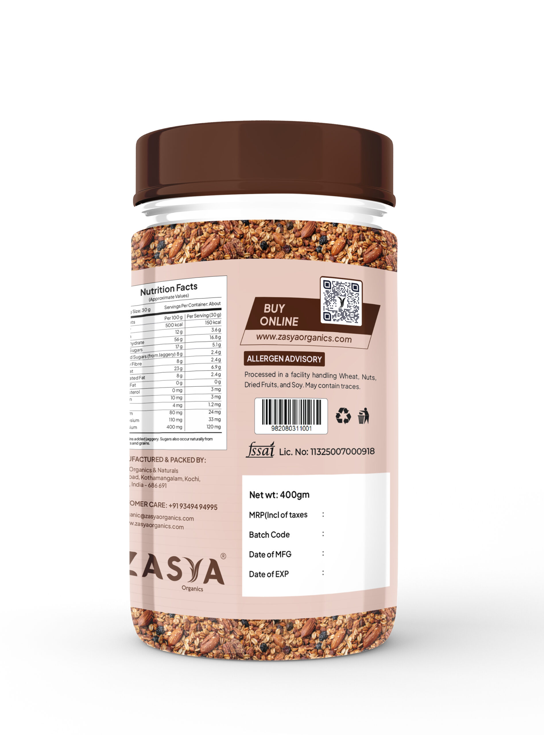 Millet Muesli – Chocolate Flavour | Fruit, Seeds & Nuts - Image 2